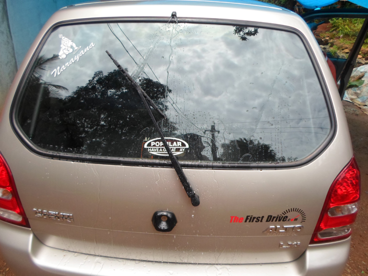 DIY; Rear wipe and wash on My Maruti Alto - Vandipranthan | The Car Guy!