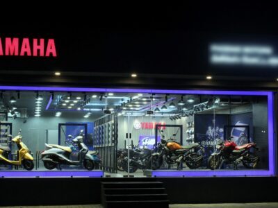 Yamaha achieves a remarkable milestone with 300 Blue Square outlets in India